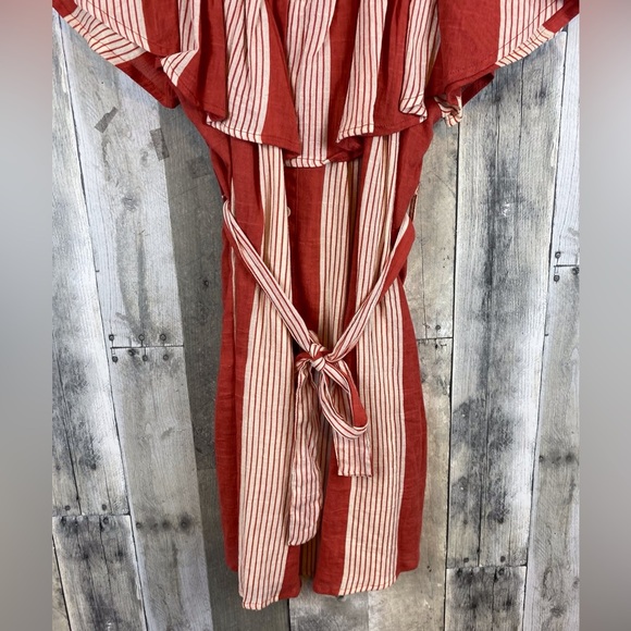 NWT Faithful The Brand Amalfi Dress in Picnic Stripe Pint Size Small. - Picture 6 of 16
